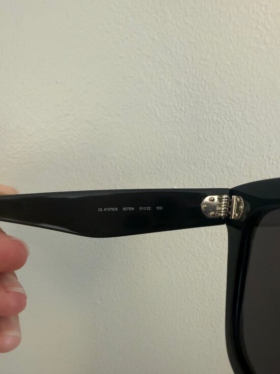 Céline Tilda Sunglasses (Phoebe Philo Era) - Black